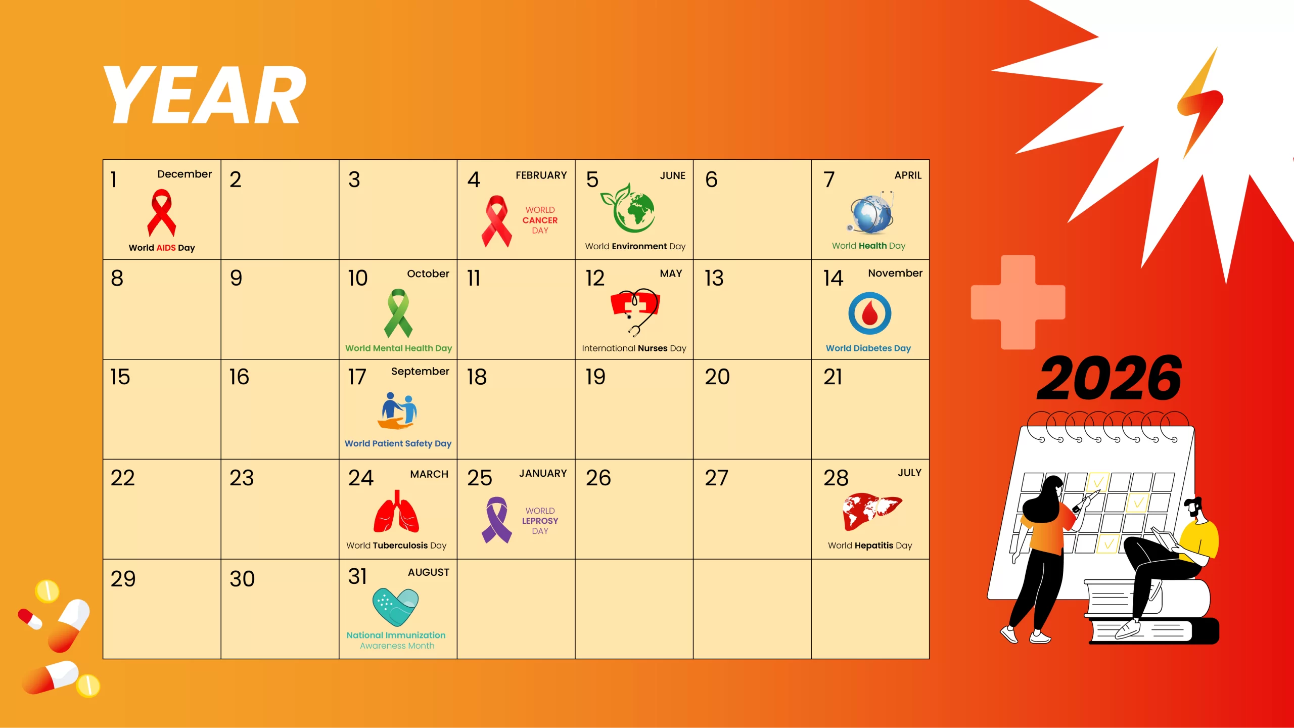 - Synapse Advertising 2026 Healthcare Awareness Calendar: Important Health Days for Brand Planning